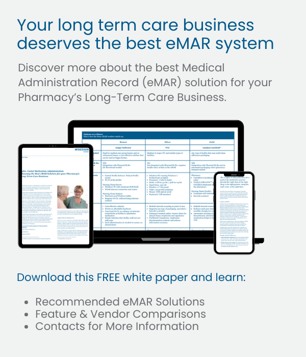 Image of the first page of our eMAR white paper