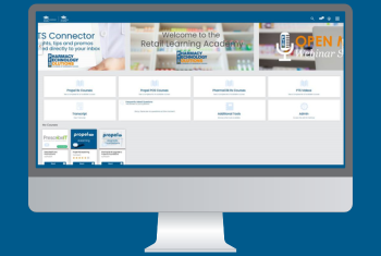 Propel Rx screen shot of The Retail Learning Academy